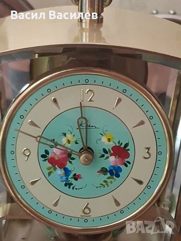 Продавам 400 дневен немски механичен часовник Kern, снимка 7 - Антикварни и старинни предмети - 52489720