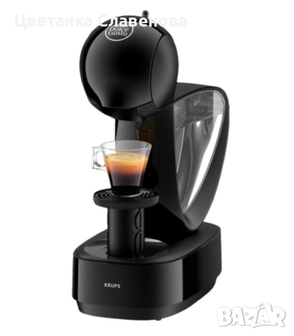 Кафемашина с капсули Krups - Infinissima, KP170810, 15bar, 1.2l, черна, снимка 6 - Кафемашини - 53857596