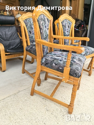 Комплект от 6 трапезни стола , снимка 8 - Столове - 52203886