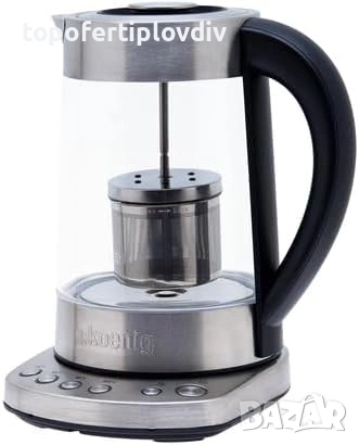 Електрическа кана за чай с филтър H.Koenig TI700, Гаранция, снимка 4 - Кани - 53945561