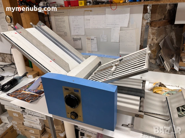 Сгъваща / Биговаща / Перфорираща машина Foldex 1500, снимка 4 - Други машини и части - 53280052
