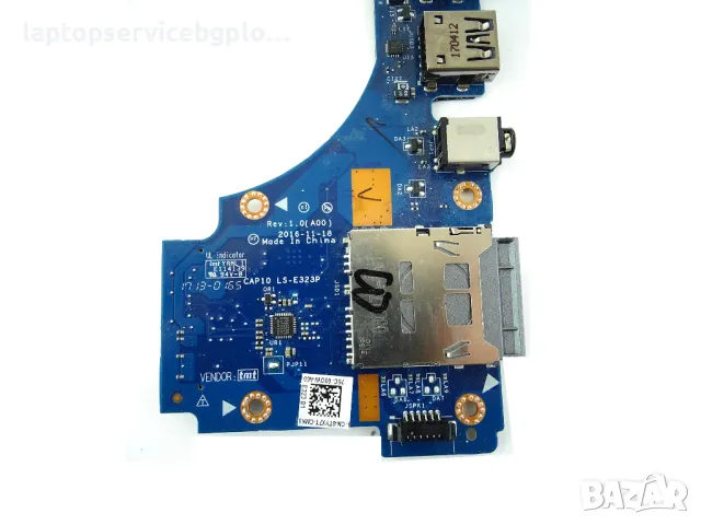 DELL PRECISION 7720 LAPTOP LEFT IO BOARD LS-E321P 81T6H 081T6H, снимка 2 - Части за лаптопи - 48645206