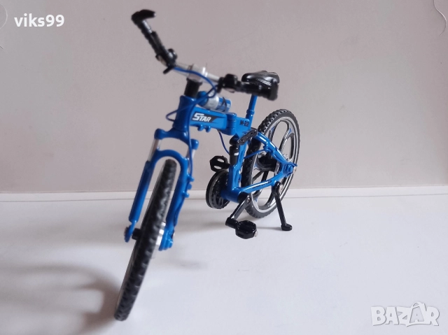 Mini 1:10 Alloy Bicycle Model Metal Finger Mountain Bike, снимка 3 - Колекции - 52590247