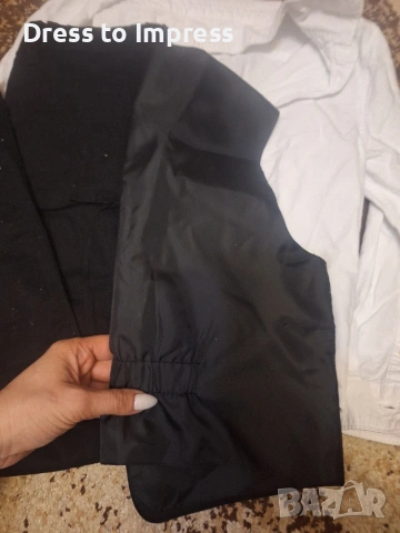 офицален сет бяла риза и панталон 128, снимка 2 - Други - 53762344