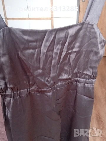 100%silk  Естествена Коприна рокля, снимка 5 - Рокли - 50783911