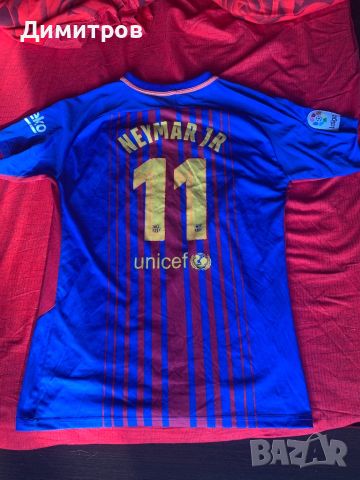 Nike Barcelona 2017-2018 Home shirt Neymar., снимка 2 - Футбол - 45701759