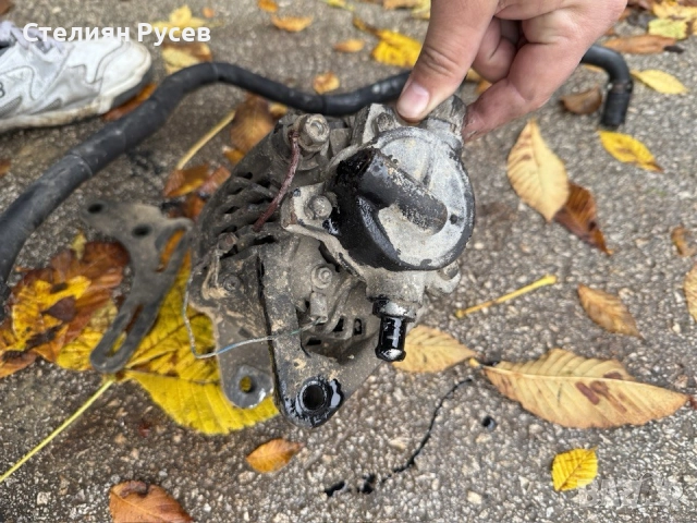 динамо генератор алтернатор   за opel corsa B 1.5TD цена 40 лв или 20,45 евро   - маслото минава пре, снимка 5 - Части - 52592643