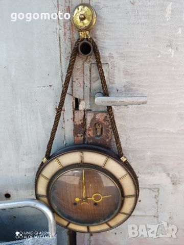 часовник DUGENA, made in GERMANY, стенен часовник DUGENA, оригинален механичен часовник DUGENA, снимка 3 - Антикварни и старинни предмети - 46335855