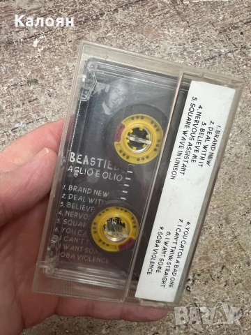 Аудио касетка рядка - Beastie Boys - Aglio e olio, снимка 3 - Аудио касети - 52206978