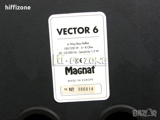 Тонколони  Magnat vector 6 /1 , снимка 9 - Тонколони - 53462201