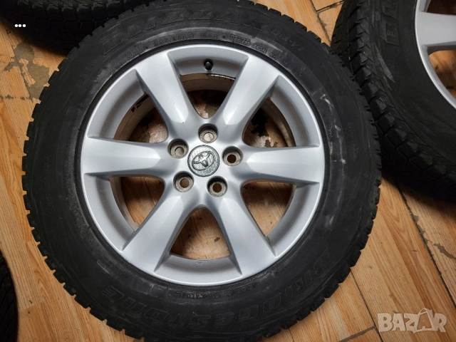 Toyota 17" 5x114,3 RAV 4 оригинални лети джанти Тойота 225/65/17, снимка 3 - Гуми и джанти - 52537585