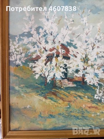 Картина 65/ 32 см, снимка 4 - Картини - 53846393