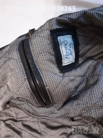 кожено яке черно Rover&Jakes, снимка 9 - Якета - 52301397