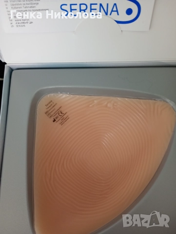 Гръдна протеза (епитеза) Serena Triangular - размер 8, снимка 4 - Корсети, колани и коректори - 52589872