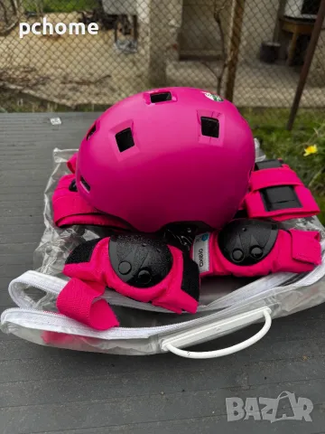 Каска и протектори , снимка 4 - Детски велосипеди, триколки и коли - 49664773
