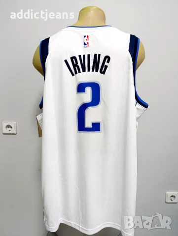 Мъжки потник Jordan Dallas Mavericks Kyrie Irving размер XL, снимка 6 - Спортни дрехи, екипи - 48456645