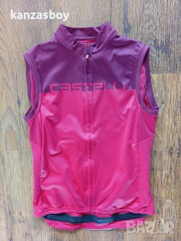 Castelli Velocissima woman sleeveless jersey - дамско вело джърси р-р М, снимка 3 - Потници - 54136478