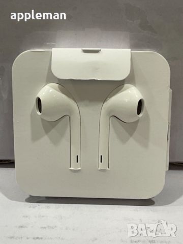 Оригинални слушалки Apple iPhone EarPods Lightning Headset Earbuds, снимка 1 - Слушалки, hands-free - 45631500