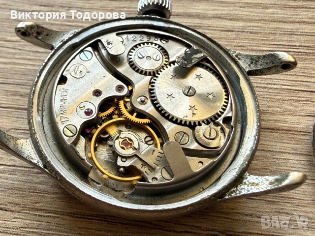 Мъжки часовник Спутник СССР, снимка 14 - Антикварни и старинни предмети - 53134322