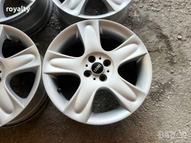 4х100 17 Джанти Лети Mini Cooper 4x100 Мини Купър оригинални, снимка 2 - Аксесоари и консумативи - 51732264