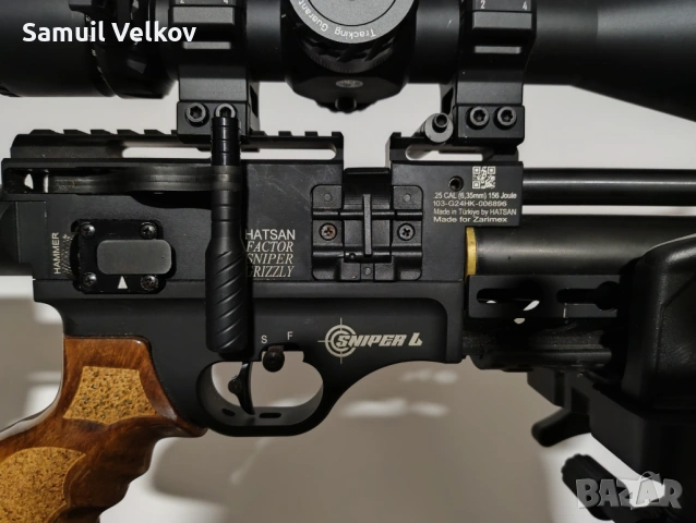 Hatsan factor sniper l, снимка 2 - Въздушно оръжие - 53801787