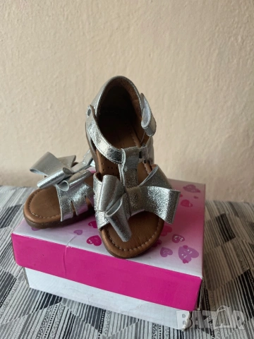 Детски сандалки естествена кожа