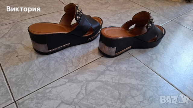 Дамски чехли с платформа! -15€, снимка 5 - Чехли - 54146520