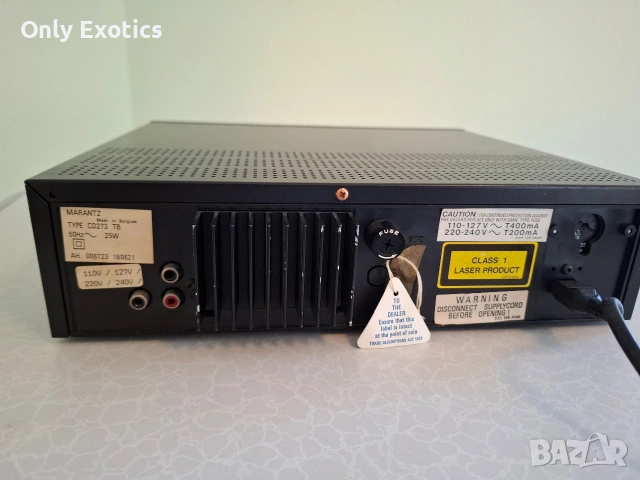 MARANTZ CD273 SE TDA1541-S1, снимка 7 - Аудиосистеми - 54099745