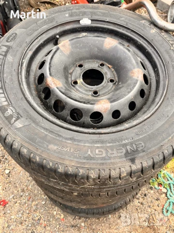 4 бр гуми с джанти за голф 5,6,7 , снимка 1