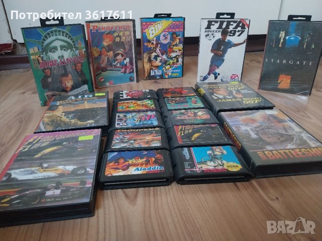 Продавам 19 броя касети, дискети за Sega Mega Drive, снимка 2 - Други игри и конзоли - 45890870