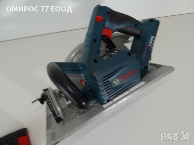 Bosch GKS 18V - 68 + 4.0 Ah - Акумулаторен циркуляр + линеал 1600 мм, снимка 8 - Други инструменти - 46291071