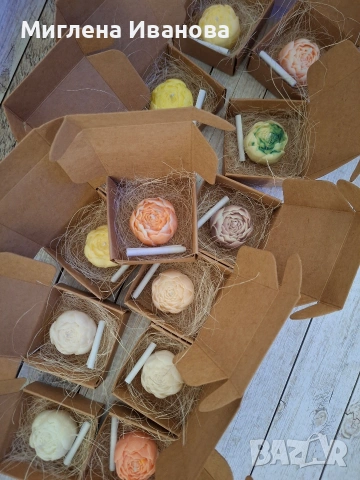 подаръчета за гости/8-ми март/ свещи , снимка 15 - Други - 51944601