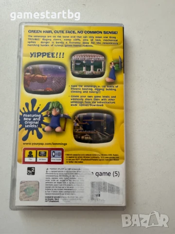 Lemmings за PSP, снимка 2 - Игри за PlayStation - 50799053