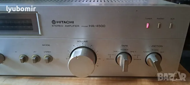 Hitachi ha-4500 , снимка 7 - Ресийвъри, усилватели, смесителни пултове - 47140815