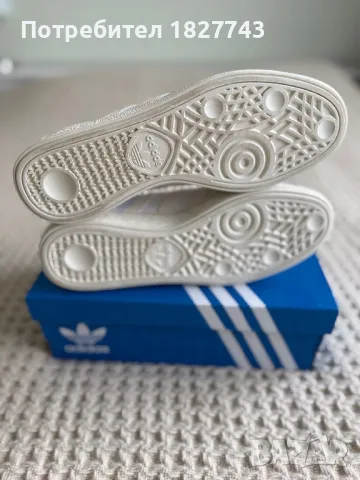 Оригинален, Чисто нов- Adidas, естествена кожа!, снимка 3 - Маратонки - 49606401