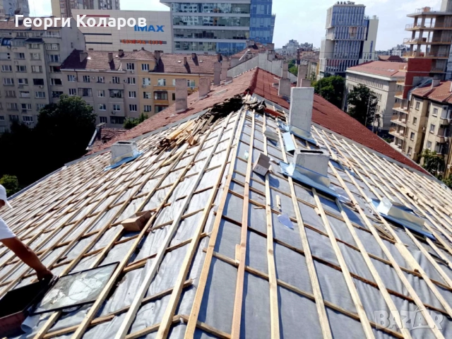 Ремонт на покриви, Нови покриви, Воалит, улуци