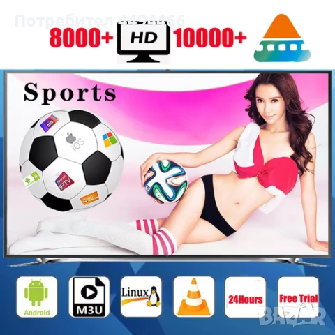 Unlimited Channels 4K UHD Infinite IPTV