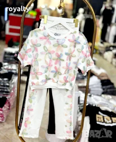 Пролетни дамски комплекти с флорални релефни мотиви Различни дизайни , снимка 9 - Комплекти - 49691547
