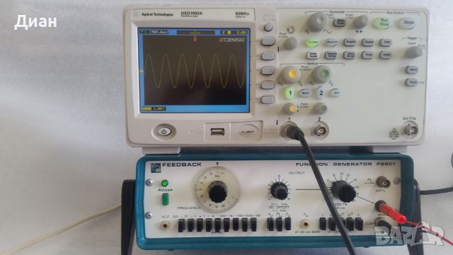 Функционален генератор FEEDBACK FG601, снимка 2 - Друга електроника - 46538952