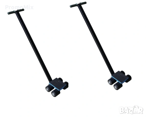 Комплект от 2 броя товарно транспортни колички T-EQUIP Heavy Duty Skate DOL-30 до 3 тона