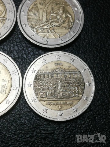 4 юбилейни монети от 2 евро, снимка 2 - Нумизматика и бонистика - 49716189