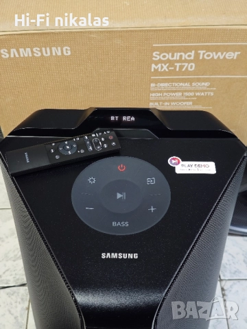 активна блутут тонколона аудио система SAMSUNG MX-T70 Sound Tower , снимка 2 - Тонколони - 52051572