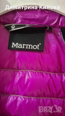 Пухено яке Marmot Quantum размер L, снимка 4 - Якета - 52331666