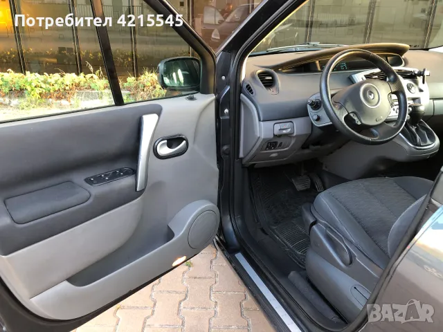 Renault Scenic II Газ, Автоматик, снимка 13 - Автомобили и джипове - 47045345