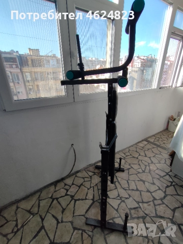 Мултифункционална сгъваема лежанка + прав лост + тежести + ръкохватки за дъмбели, снимка 12 - Фитнес уреди - 52159173