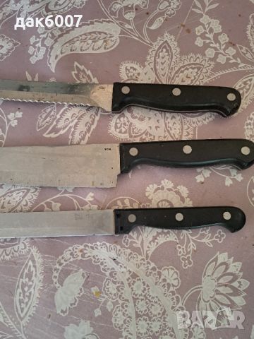 Метална поставка за ножове+3 броя ножове(TSM), снимка 5 - Аксесоари за кухня - 46111111