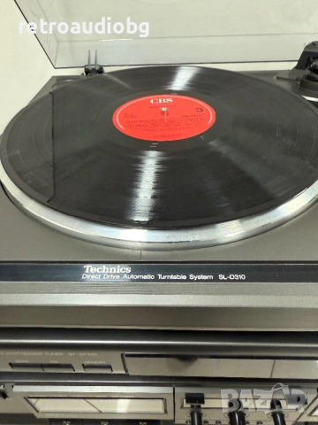 🔊Ретро аудио система TECHNICS - усилвател, сд плеър, двукасетъчен дек, тунер, грамофон и колони🔉, снимка 4 - Аудиосистеми - 52923059
