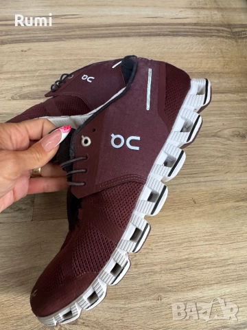 Оригинални мъжки маратонки On Cloud Ox White ! 42,5 н, снимка 4 - Маратонки - 51869197