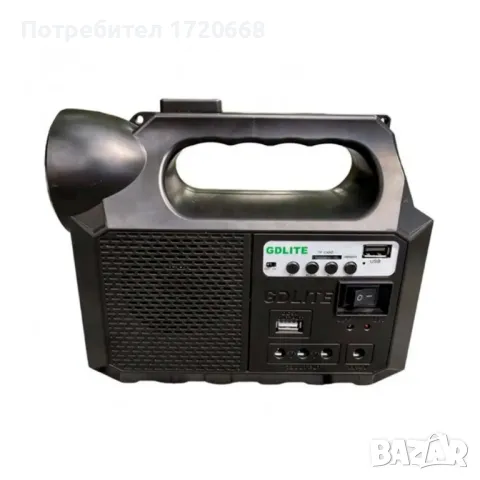 Мобилна соларна система GD-8017, снимка 1 - Къмпинг осветление - 46838657