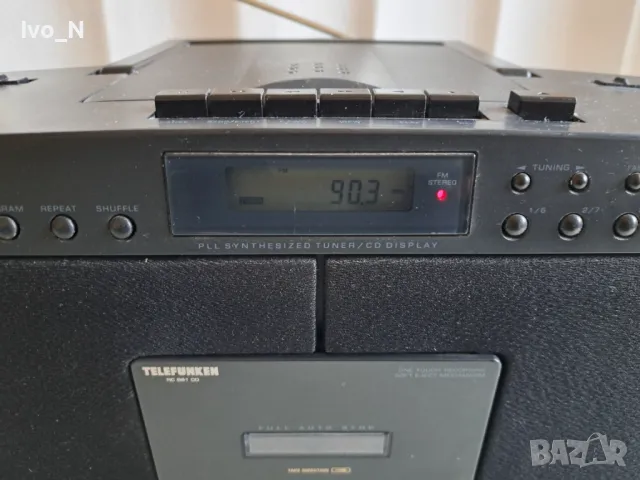 CD радиокасетофон Telefunken RC 881 CD., снимка 2 - Радиокасетофони, транзистори - 48407337